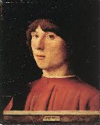 Antonello da Messina Portrait of a Man hh oil